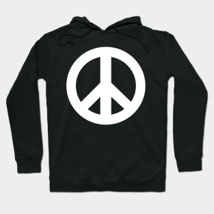 Peace Symbol - White - No Linest X 300 Hoodie